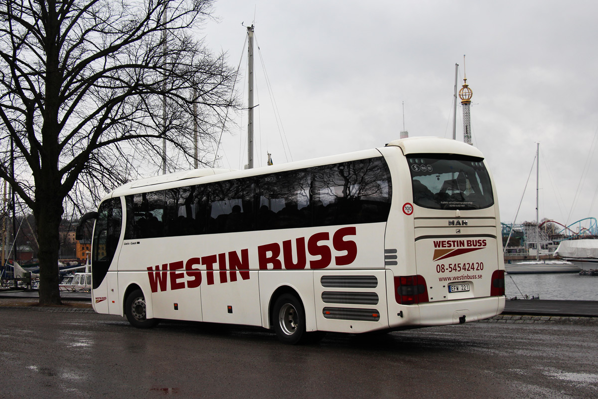 Швеция, MAN R07 Lion's Coach RHC404 № EFW 221