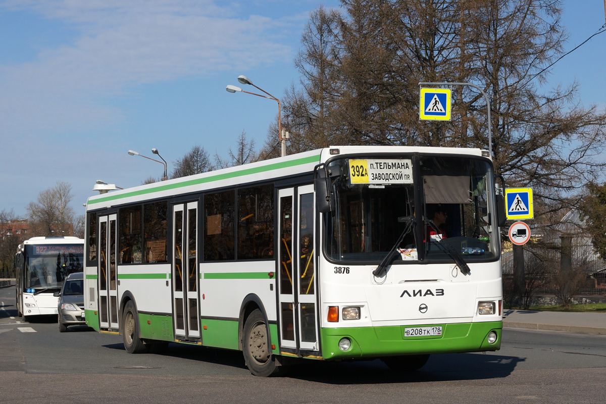 Санкт-Петербург, ЛиАЗ-5293.60 № 3876