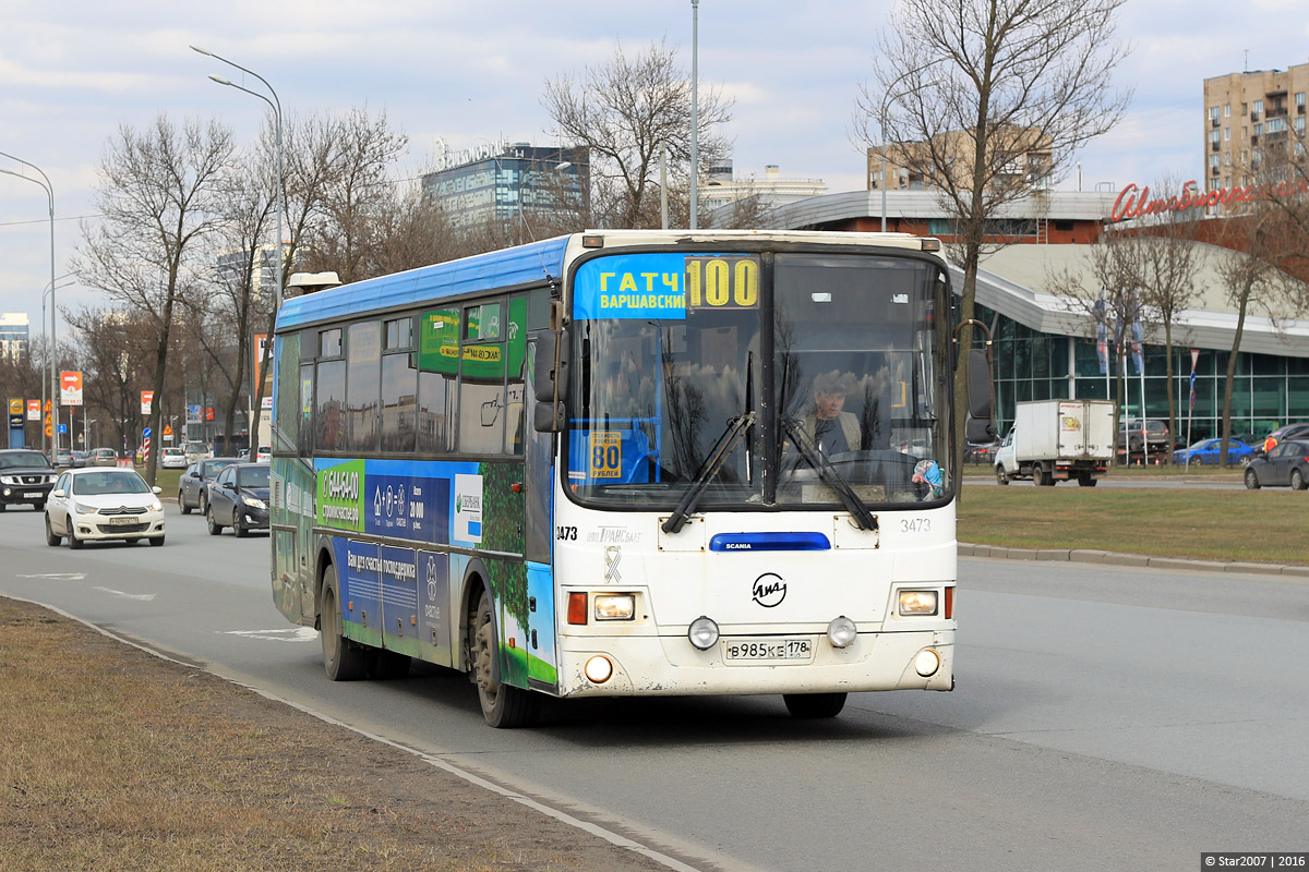 Ленинградская область, ЛиАЗ-5256.58 № 3473