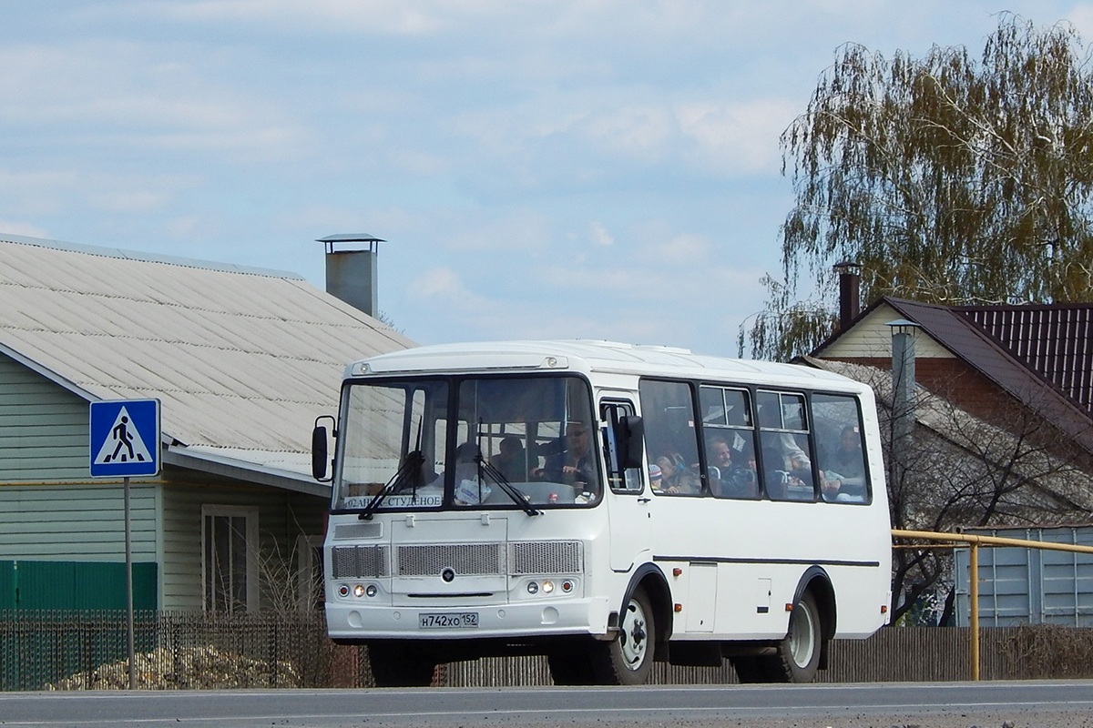 Воронежская область, ПАЗ-32054 № Н 742 ХО 152