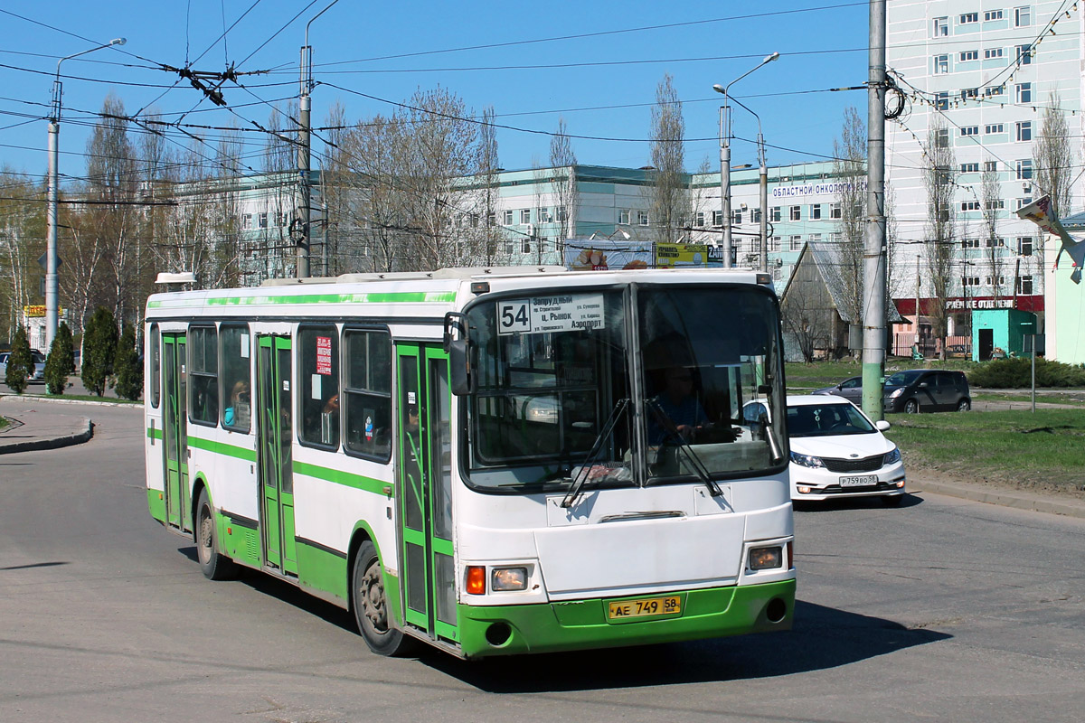 Пензенская область, ЛиАЗ-5256.45 № АЕ 749 58