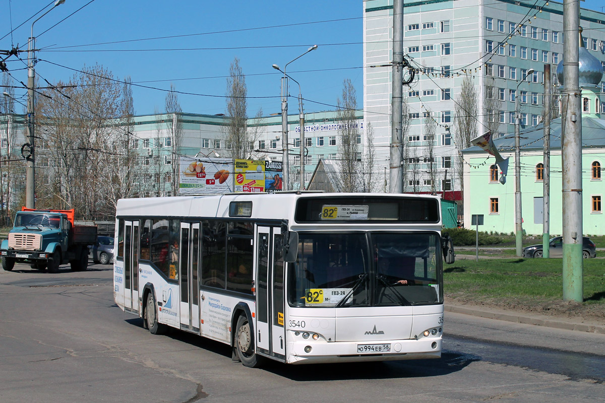 Пензенская область, МАЗ-103.465 № О 994 ЕВ 58