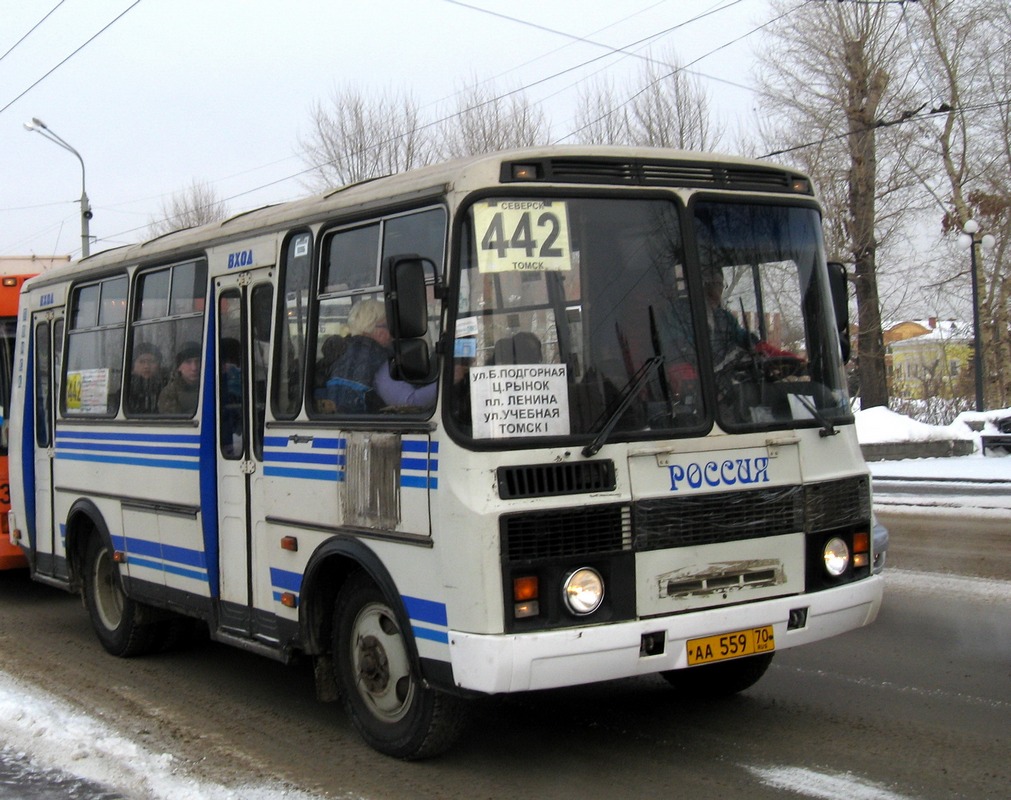 Tomsko sritis, PAZ-3205-110 Nr. АА 559 70