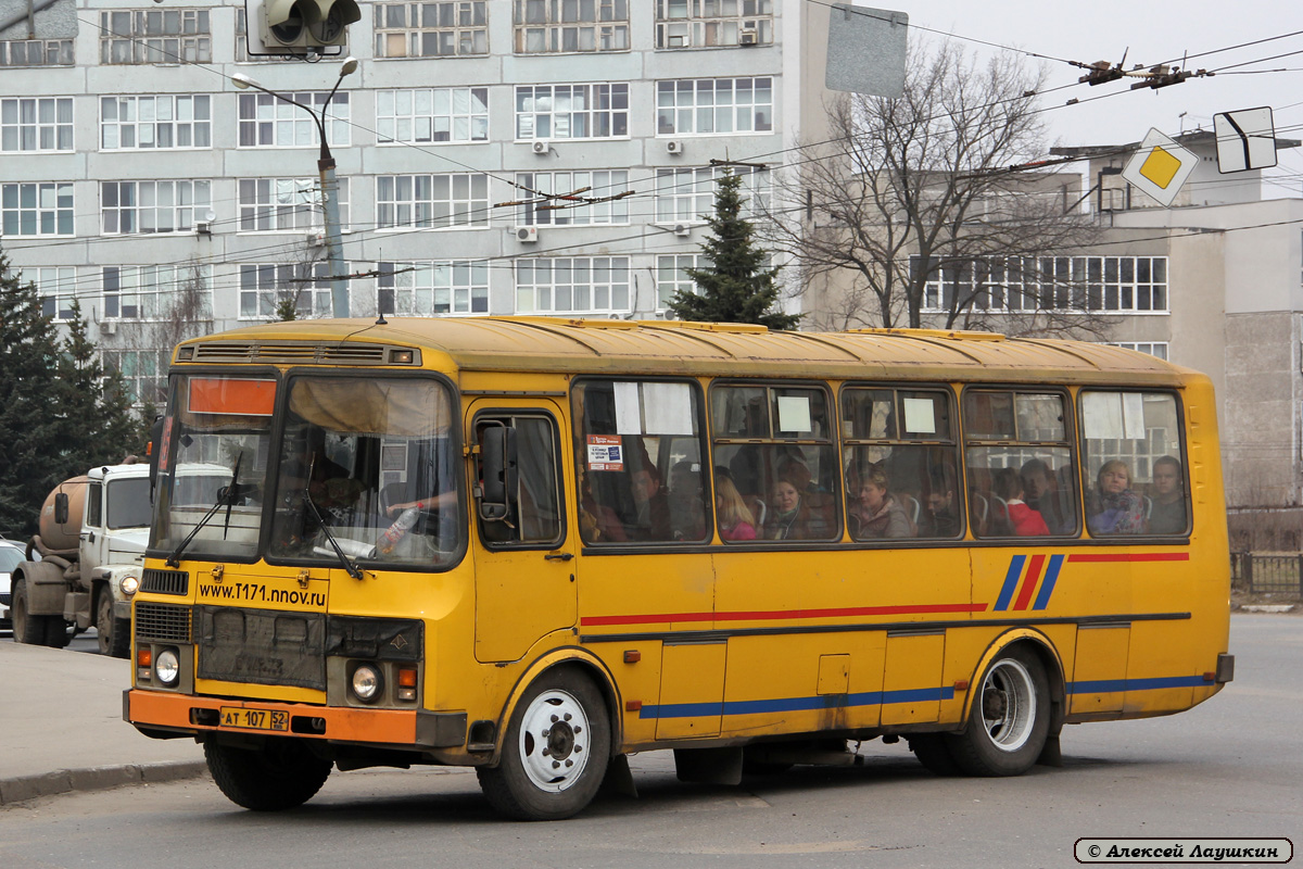 Нижегородская область, ПАЗ-4234 № АТ 107 52