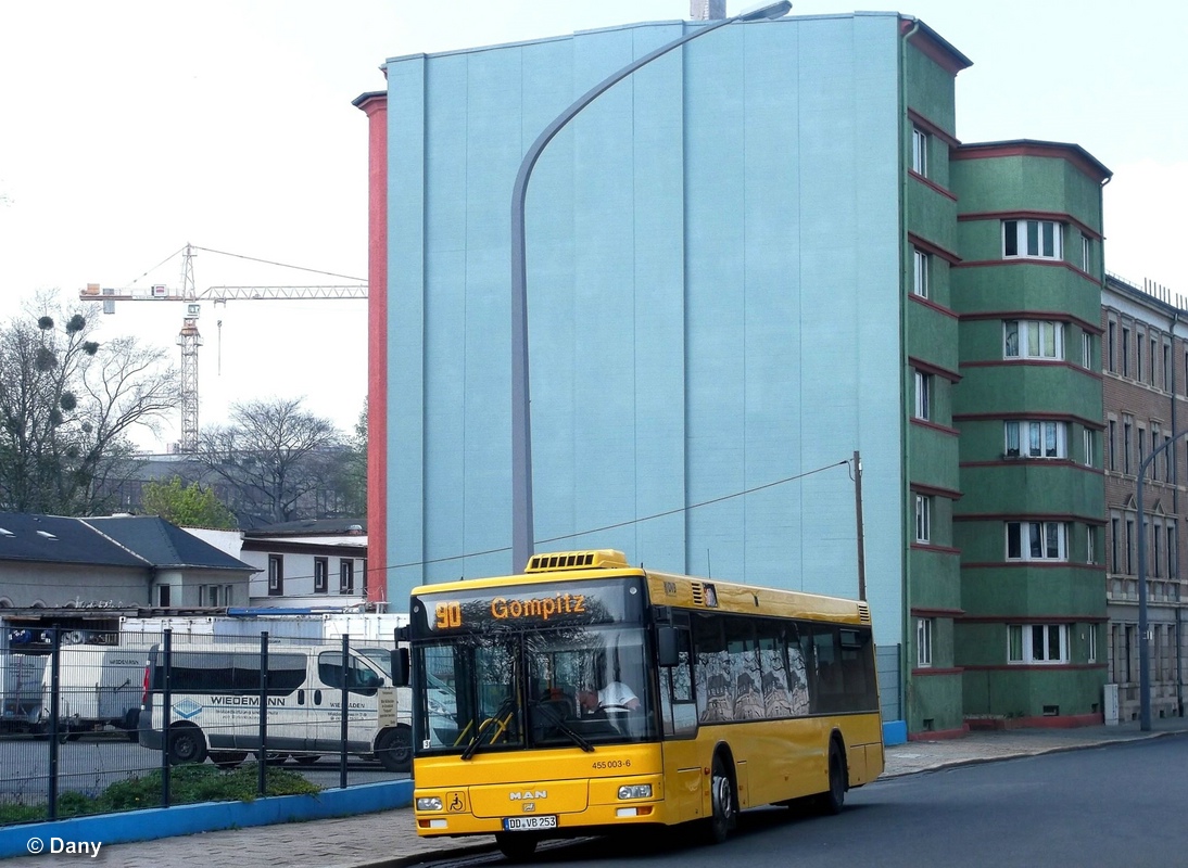 Саксония, MAN A21 NL283 № 455 003-6