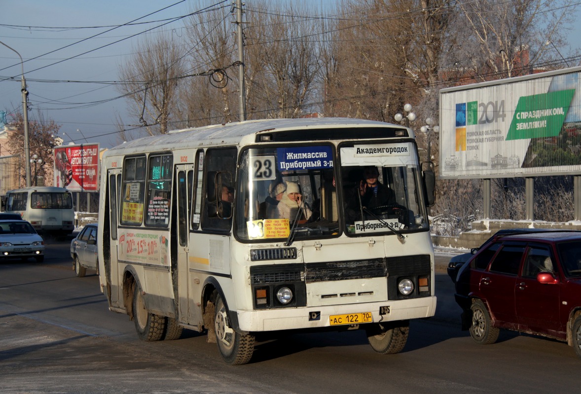 Томская область, ПАЗ-32051-110 № АС 122 70