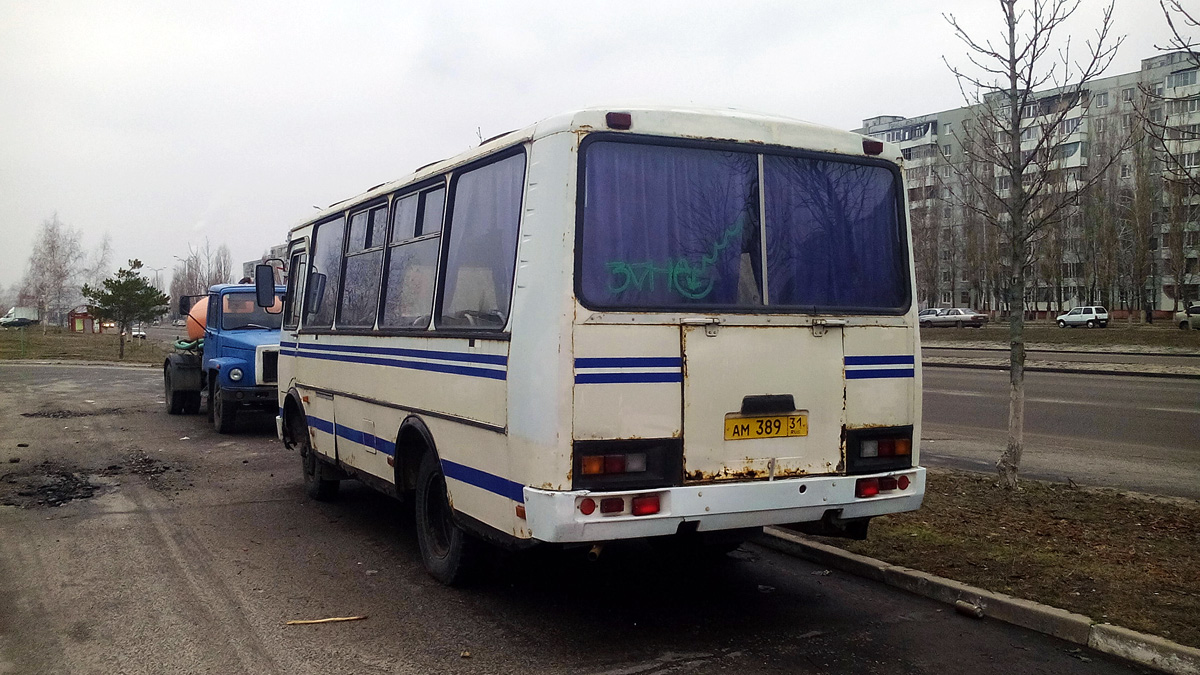 Белгородская область, ПАЗ-3205-110 № АМ 389 31