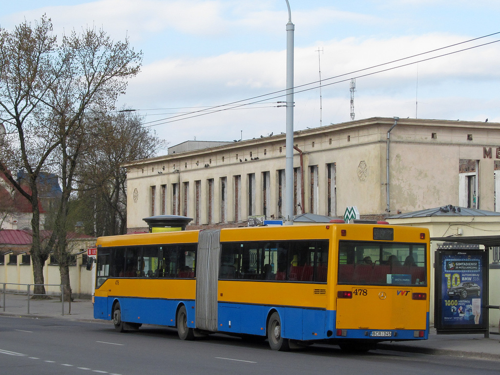 Литва, Mercedes-Benz O405G № 478