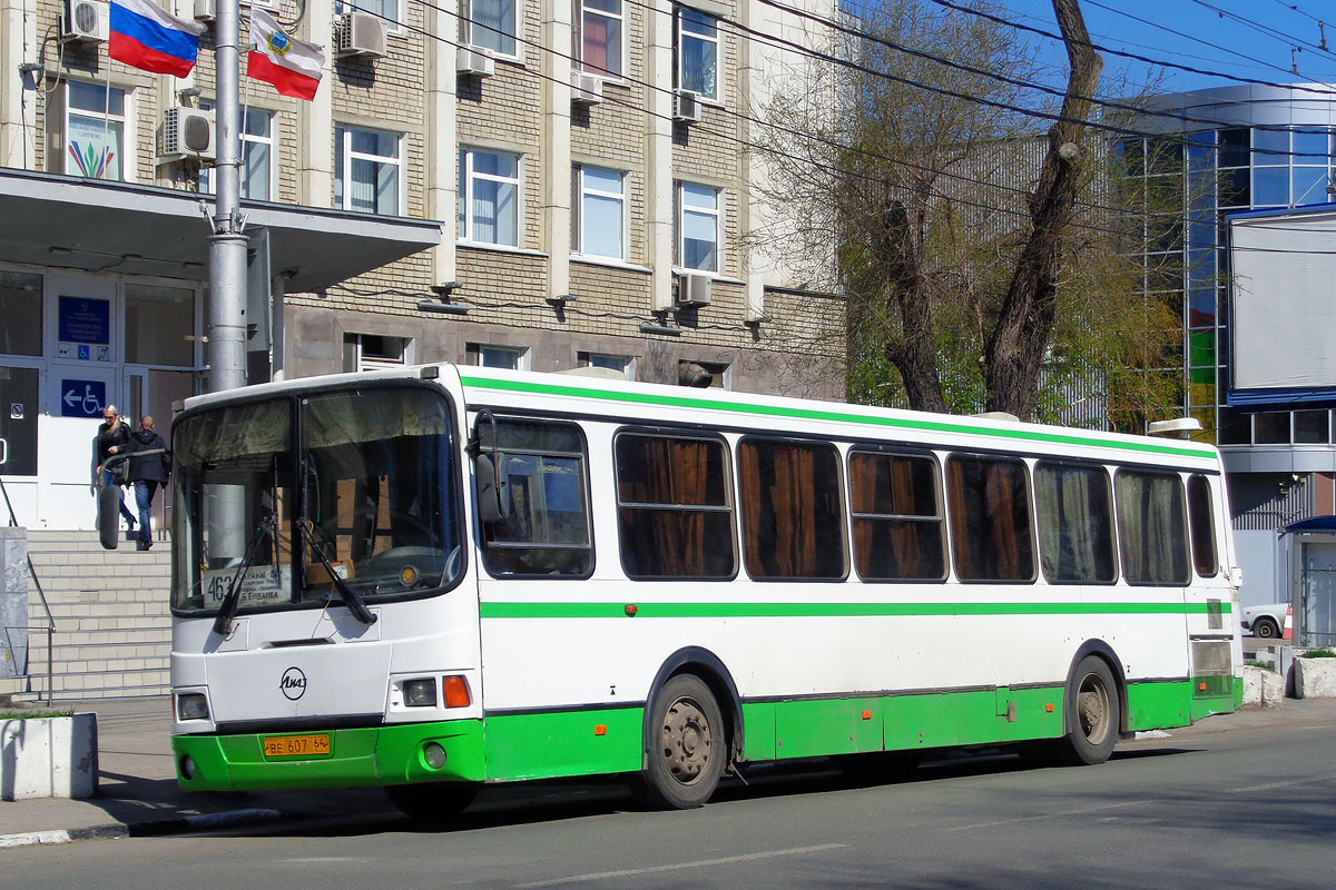 Saratov region, LiAZ-5256.36-01 Nr. ВЕ 607 64