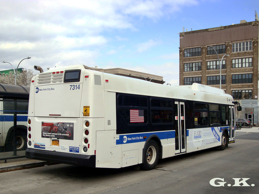 USA, New Flyer Xcelsior XD40 Nr. 7314