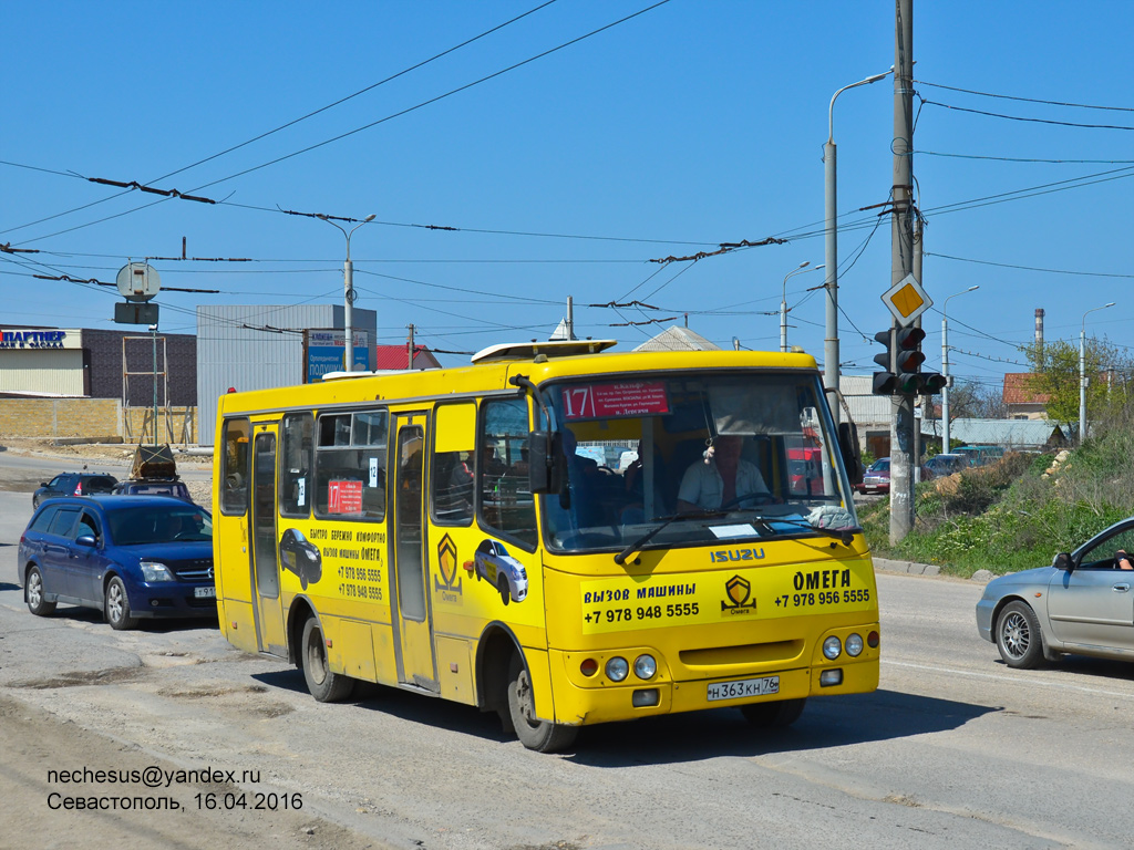 Севастополь, Богдан А09204 № Н 363 КН 76