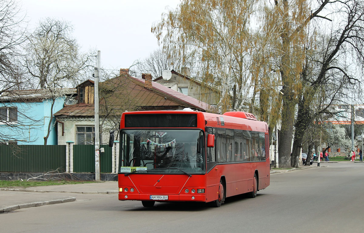 Zhitomir region, Volvo 7000 sz.: AM 9904 BX