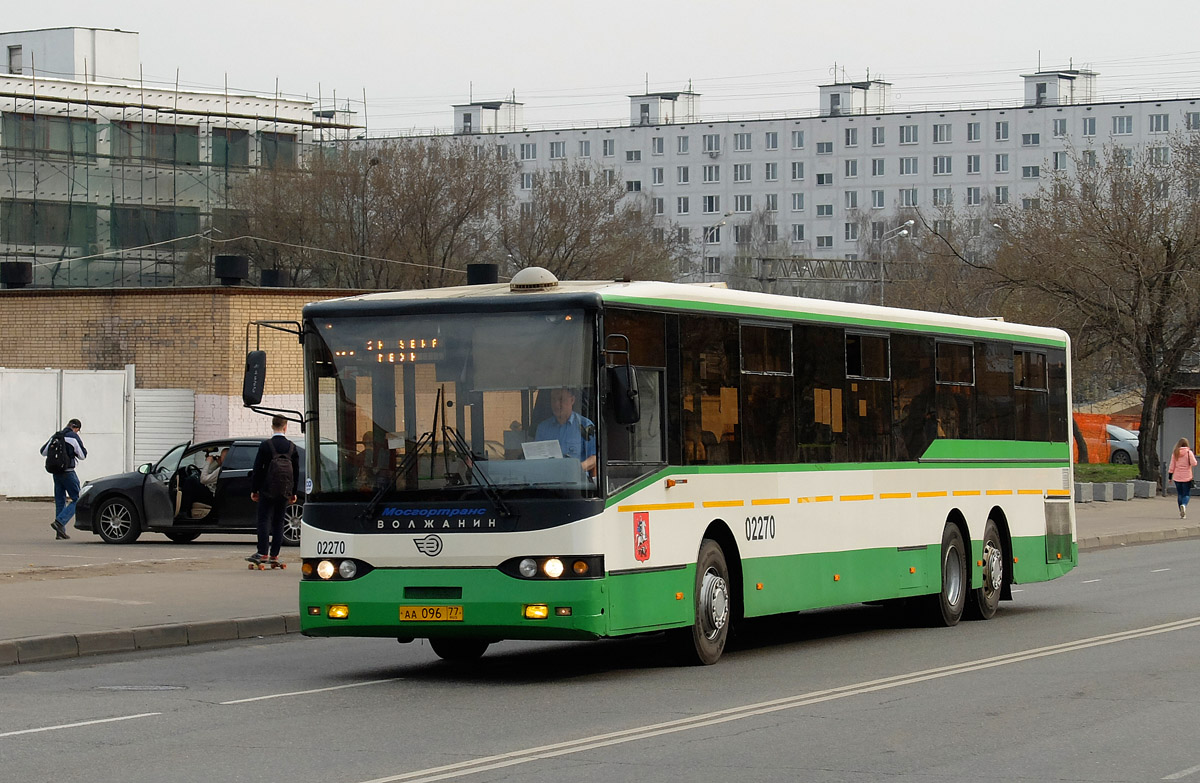 Москва, Волжанин-6270.10 № 02270