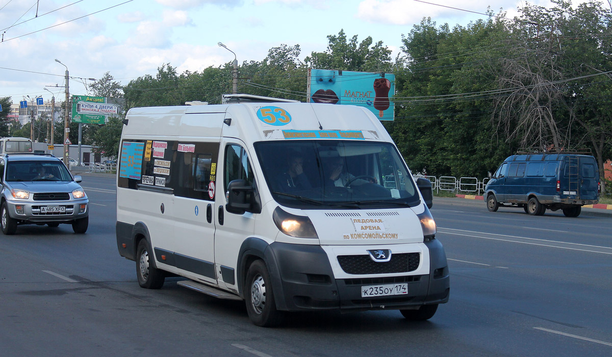 Челябинская область, Нижегородец-2227SK (Peugeot Boxer) № К 235 ОУ 174