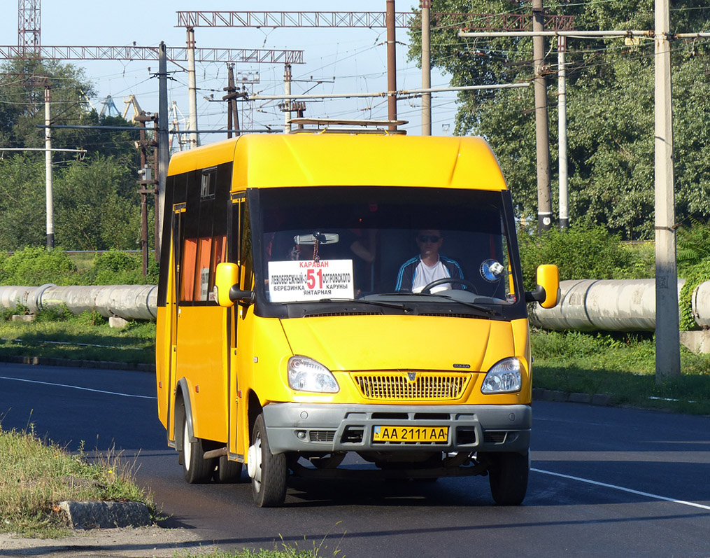 Днепропетровская область, Рута 25 № AA 2111 AA