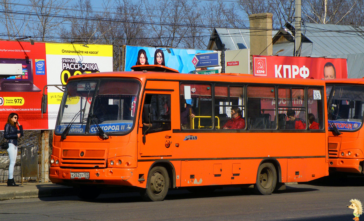 Ніжагародская вобласць, ПАЗ-320402-05 № К 262 ХУ 152