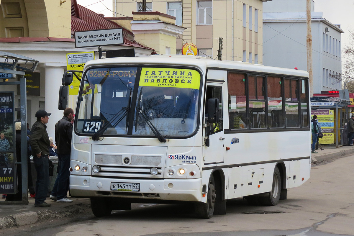 Санкт-Петербург, ПАЗ-320402-05 № В 145 ТТ 47