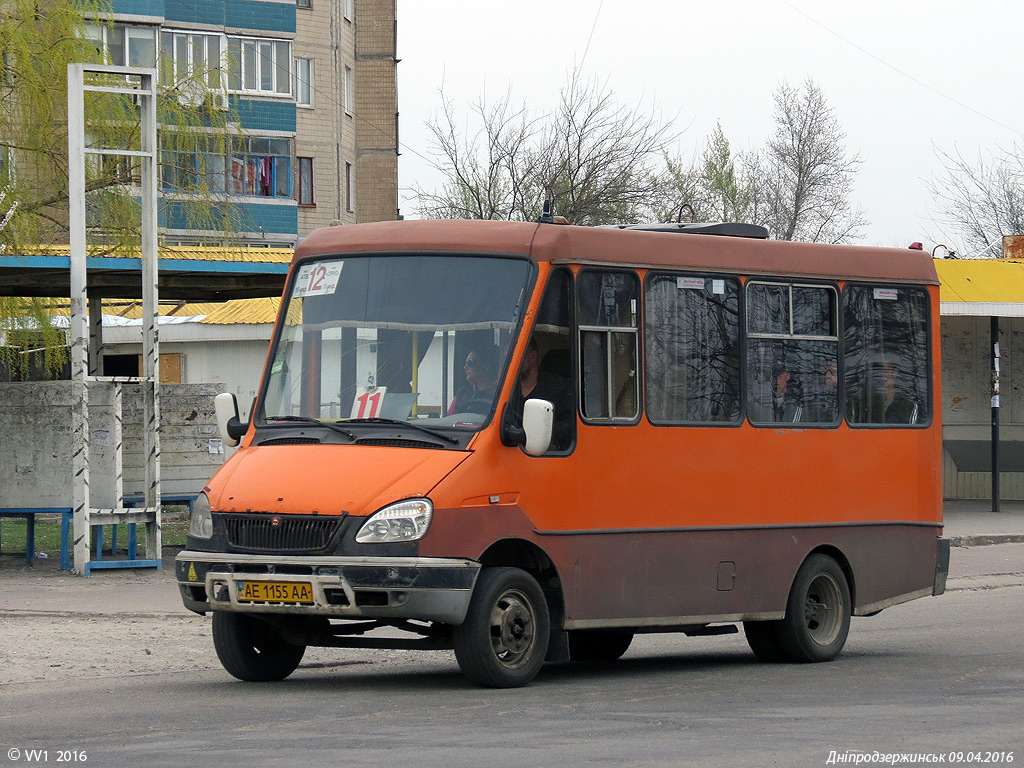 Днепропетровская область, БАЗ-2215 "Дельфин" № AE 1155 AA