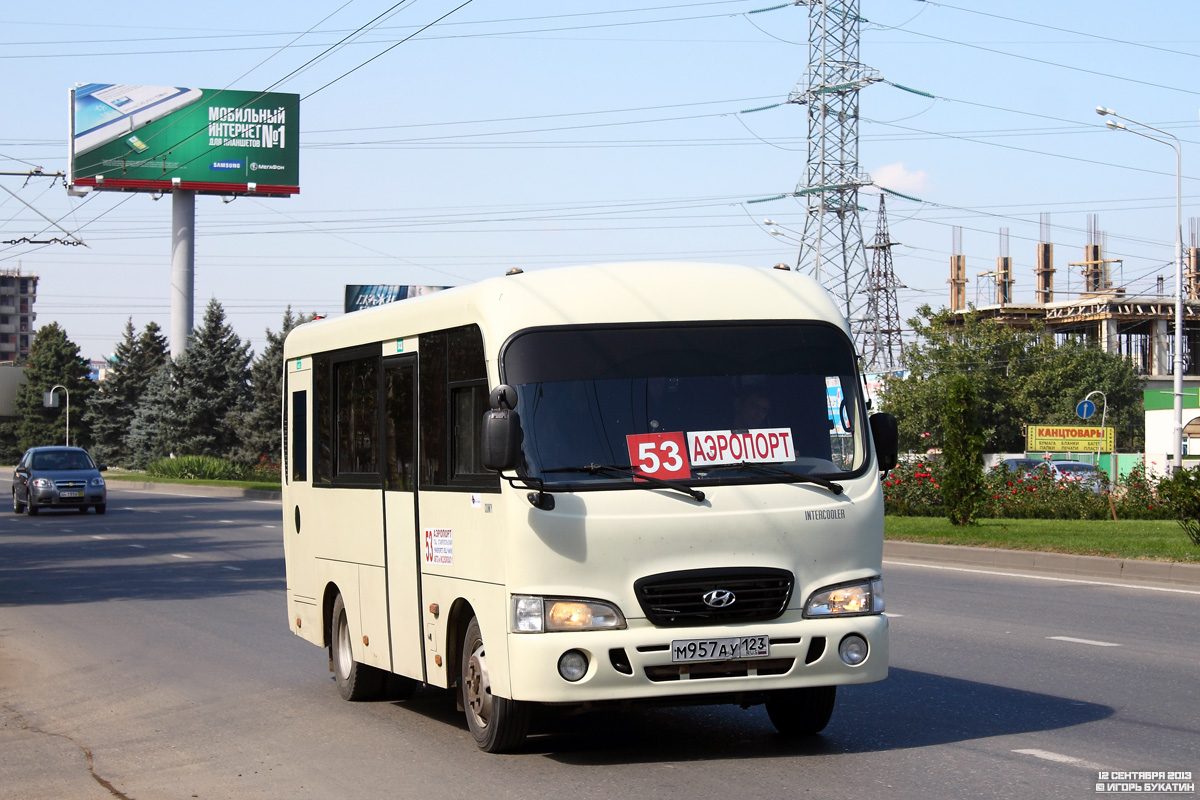 Краснодарский край, Hyundai County SWB C08 (РЗГА) № М 957 АУ 123