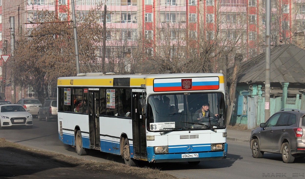 Красноярский край, Mercedes-Benz O405N № Е 062 МС 124