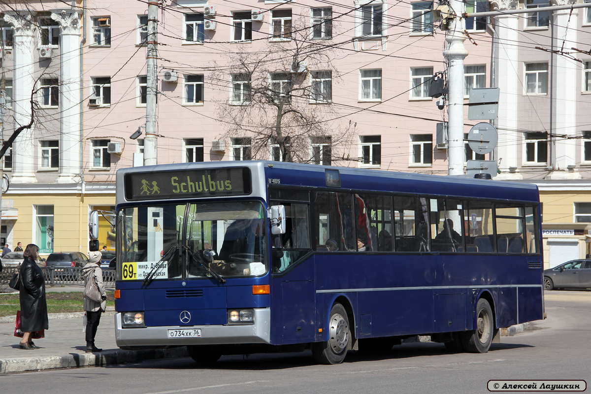 Воронежская область, Mercedes-Benz O405 № О 734 ХК 36