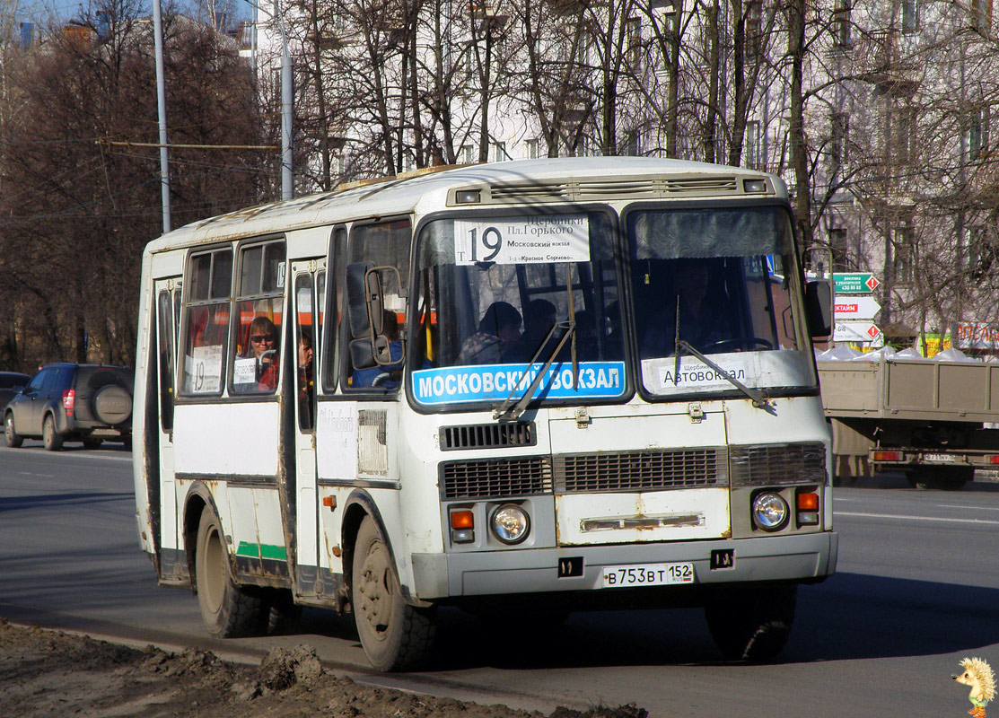 Нижегородская область, ПАЗ-32054 № В 753 ВТ 152