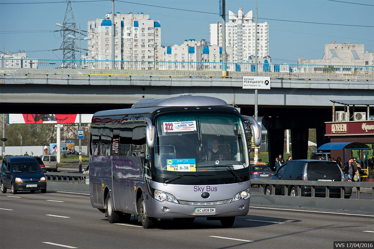 Киевская область, Yutong ZK6858H9 № AC 6808 BK