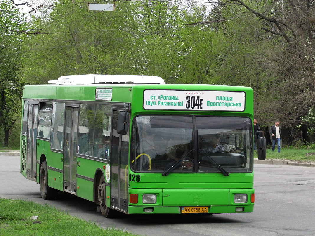 Charkovská oblast, MAN A10 NL262 č. 828