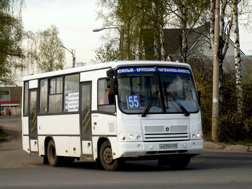 Тверская область, ПАЗ-320402-05 № К 679 РТ 69