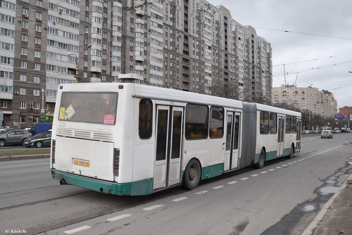 Санкт-Петербург, ЛиАЗ-6212.00 № 2231