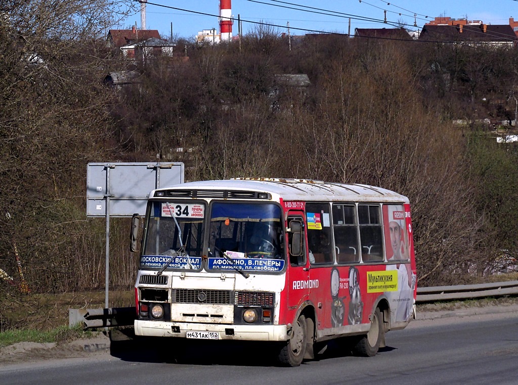 Нижегородская область, ПАЗ-32054 № М 431 АК 152