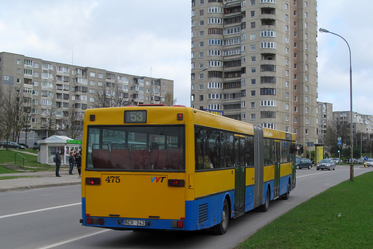 Lithuania, Mercedes-Benz O405G # 475