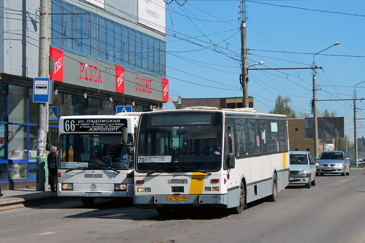 Пензенская область, Van Hool A600 № АХ 127 58