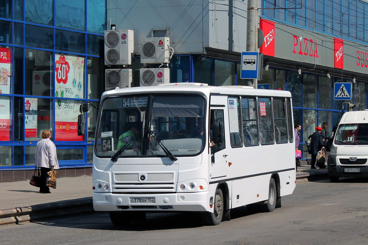 Пензенская область, ПАЗ-320302-08 № О 378 АК 152