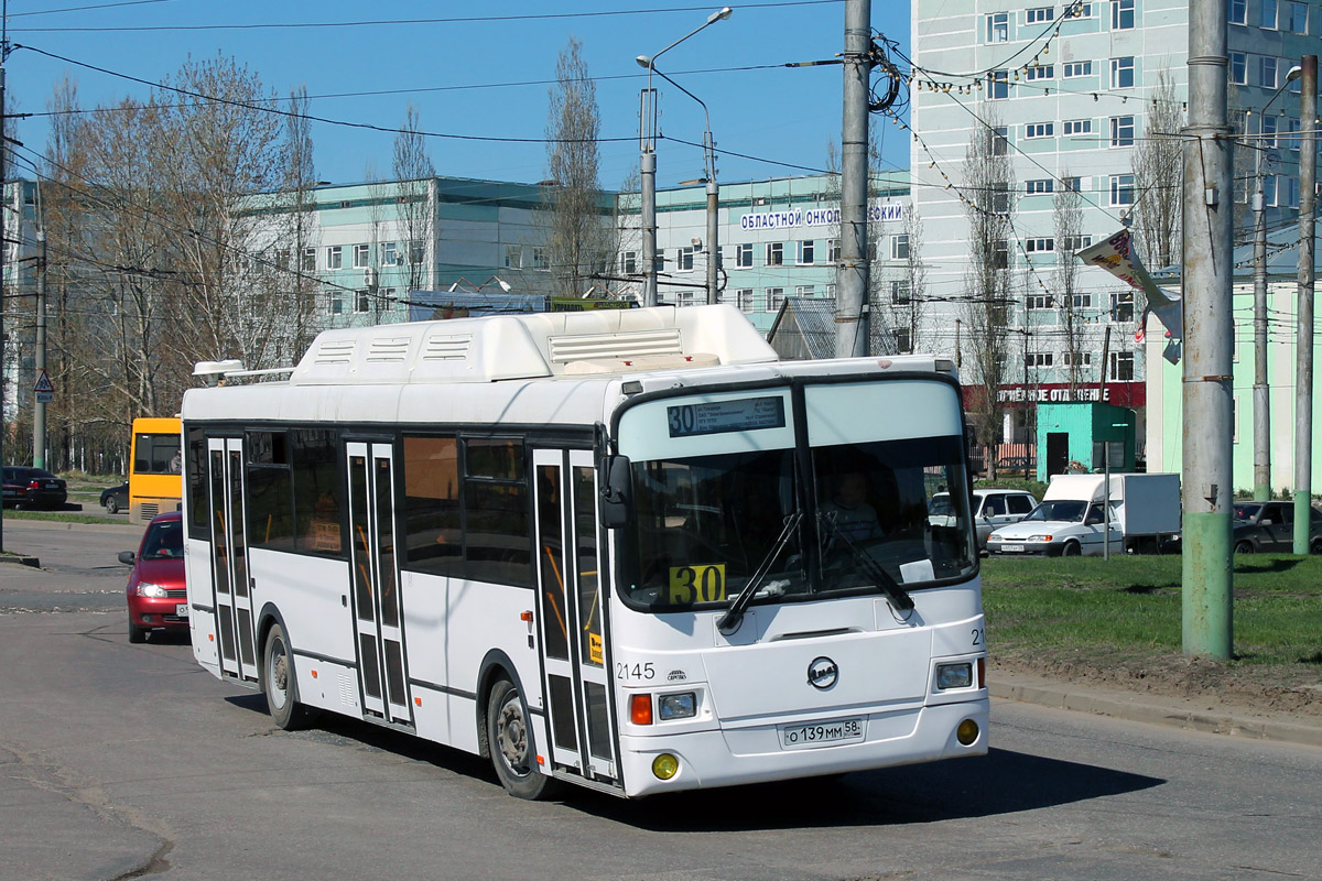 Пензенская область, ЛиАЗ-5256.57 № О 139 ММ 58