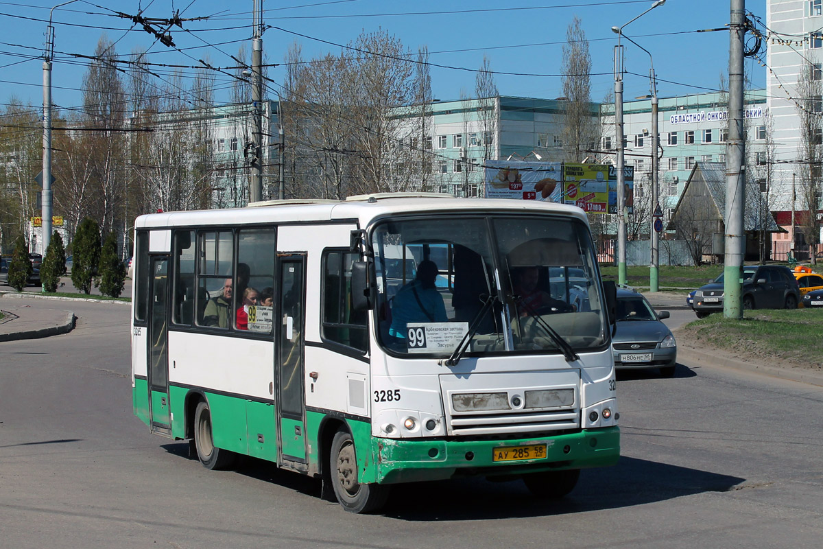 Пензенская область, ПАЗ-320402-03 № АУ 285 58