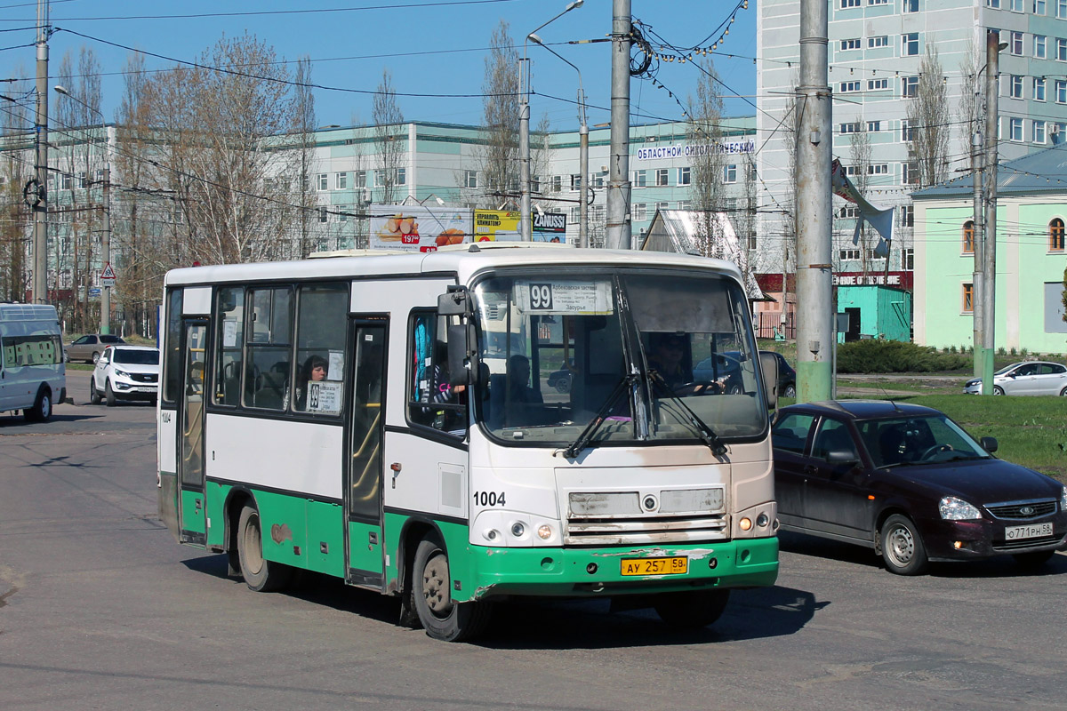 Пензенская вобласць, ПАЗ-320402-03 № АУ 257 58