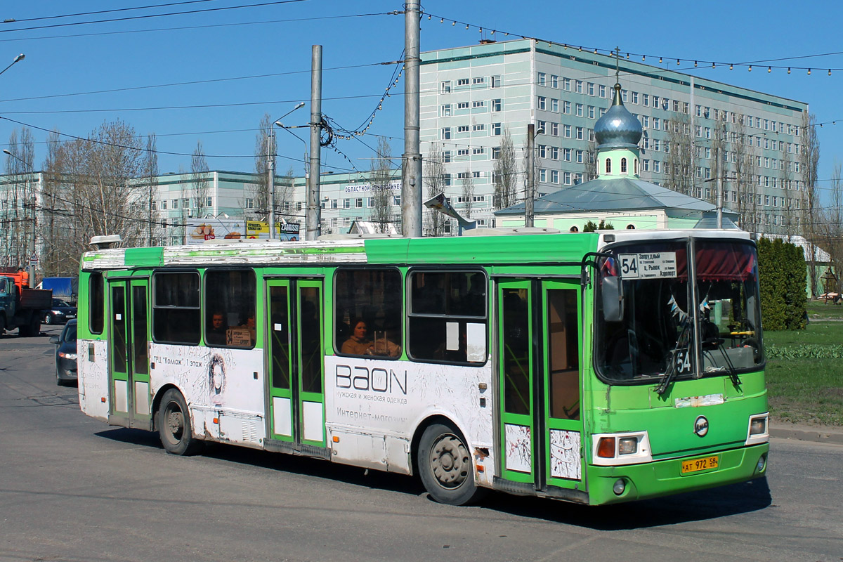 Пензенская область, ЛиАЗ-5256.45 № АТ 972 58