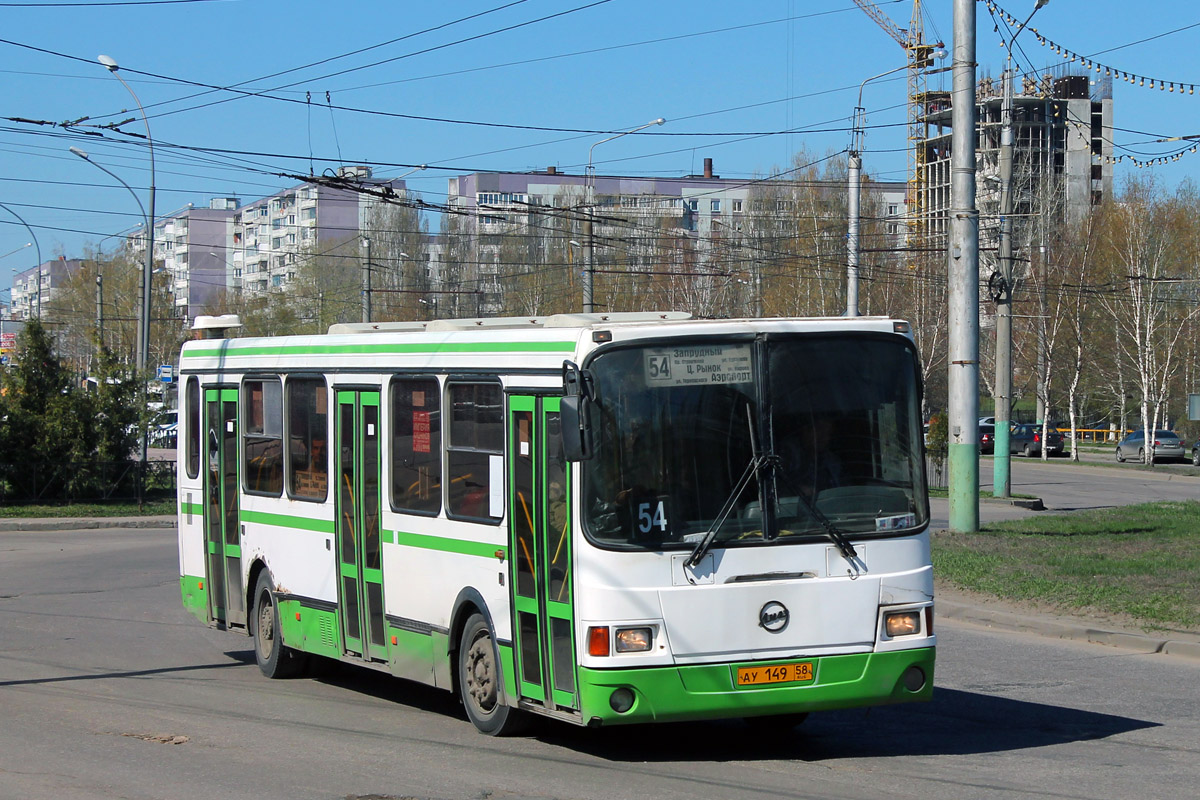 Пензенская область, ЛиАЗ-5256.46 № АУ 149 58