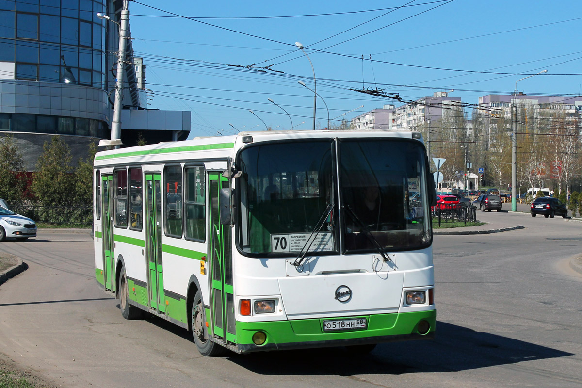 Пензенская область, ЛиАЗ-5256.45 № О 518 НН 58