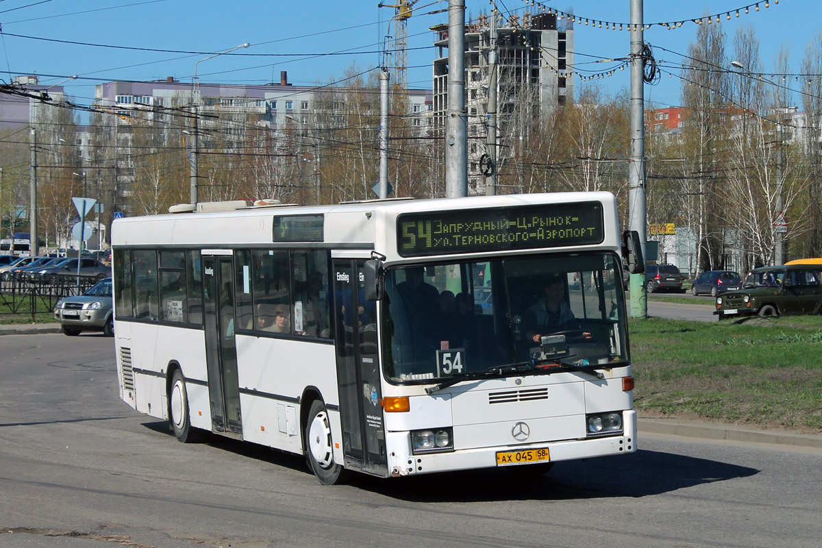 Пензенская область, Mercedes-Benz O405N № АХ 045 58