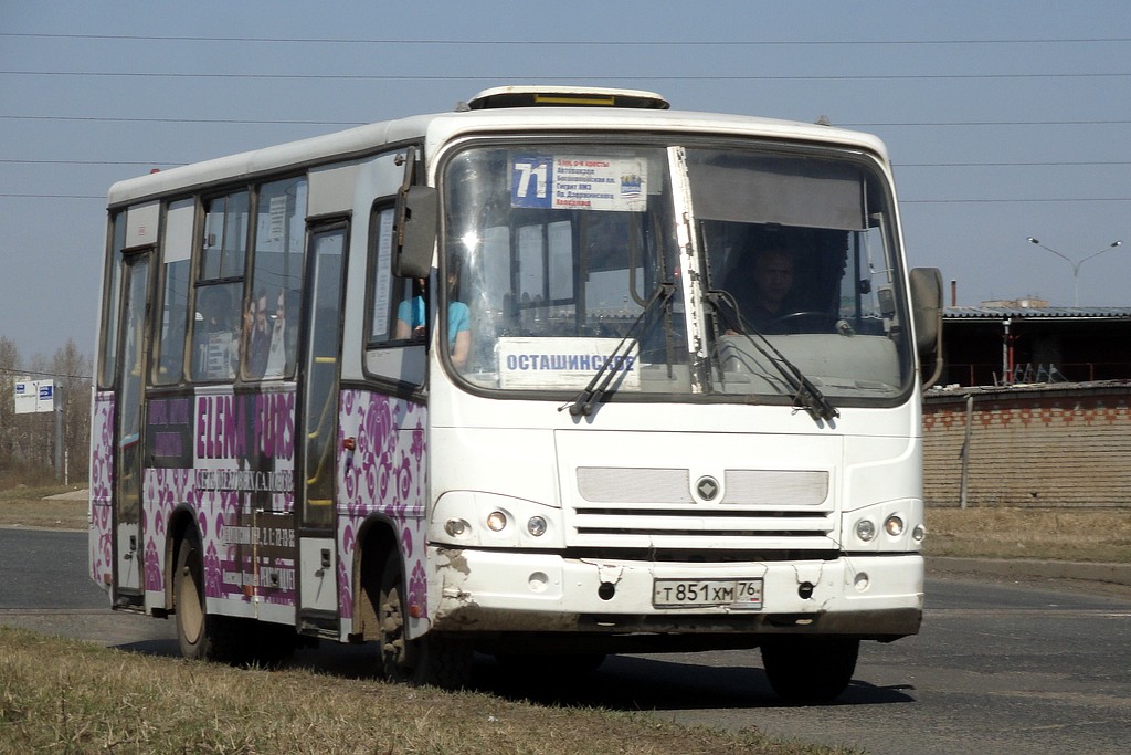 Ярославская область, ПАЗ-320402-03 № Т 851 ХМ 76