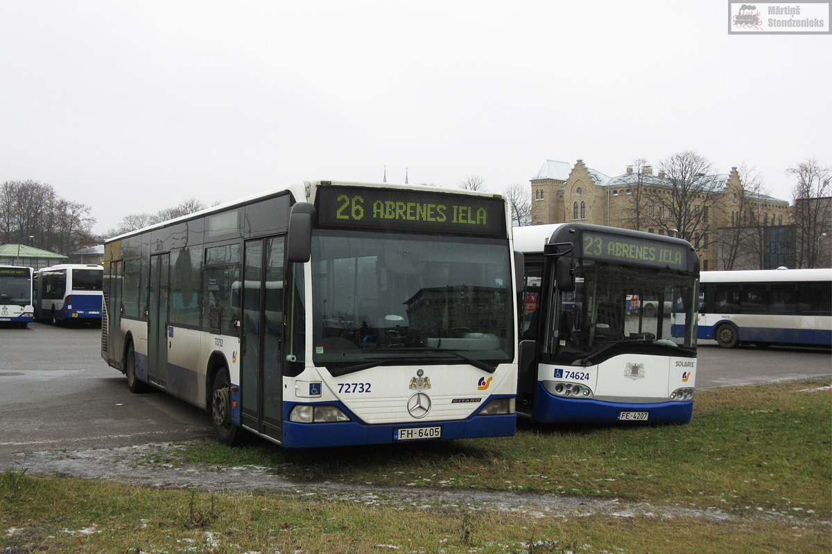 Латвия, Mercedes-Benz O530 Citaro № 72732