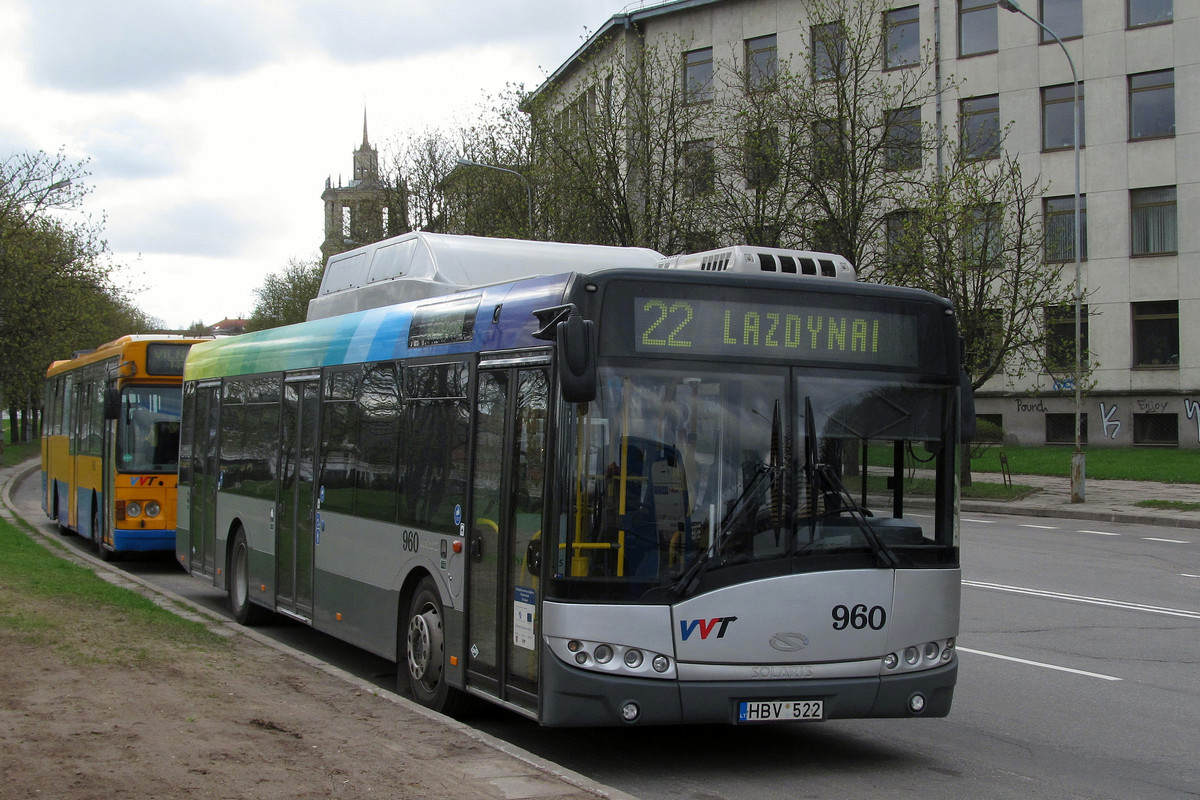 Литва, Solaris Urbino III 12 CNG № 960