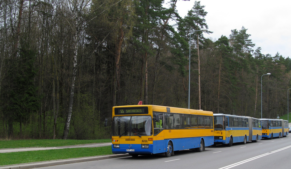 Литва, Mercedes-Benz O405 № 651