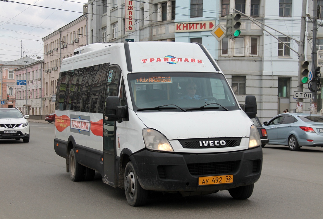 Нижегородская область, Нижегородец-2227UU (IVECO Daily) № АУ 492 52