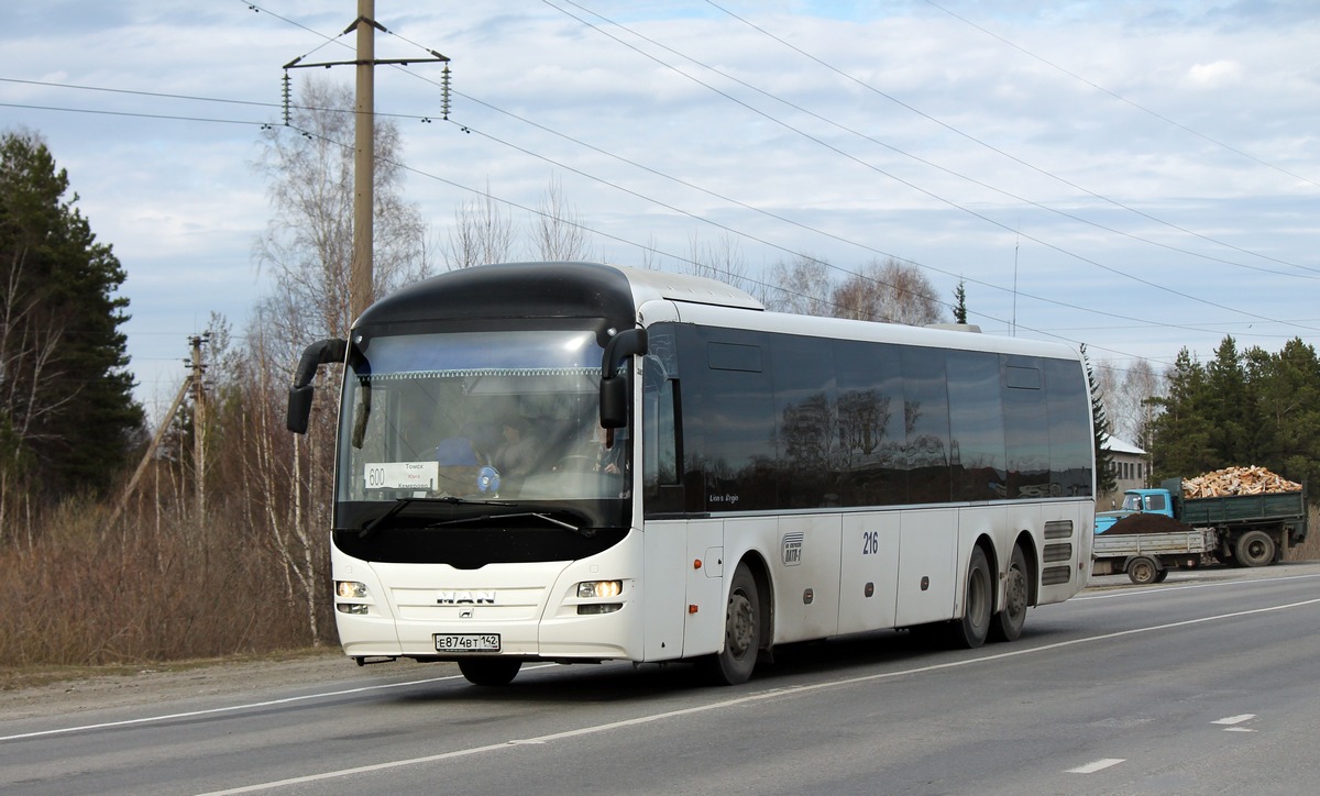 Kemerovo region - Kuzbass, MAN R13 Lion's Regio L ÜL394 L Nr. 216
