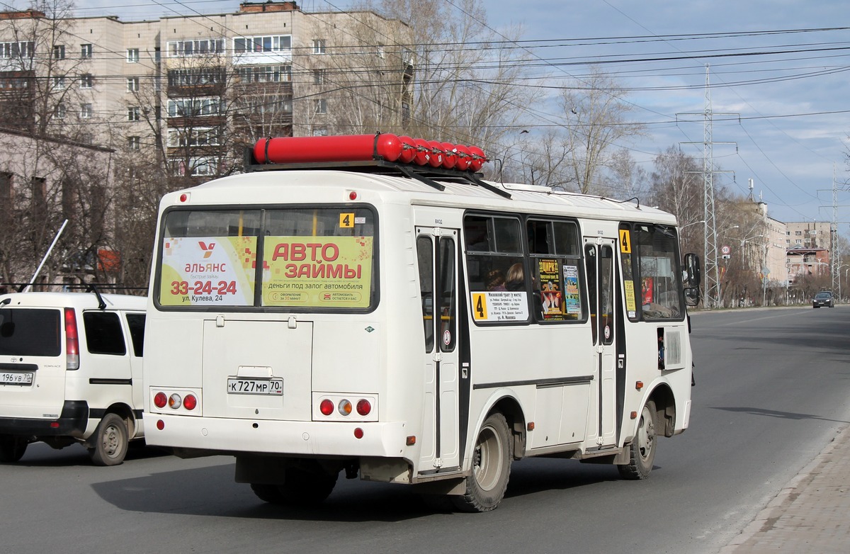 Томская область, ПАЗ-32054 № К 727 МР 70