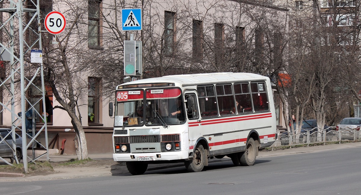 Томская область, ПАЗ-3205 (00) № С 540 ЕН 70