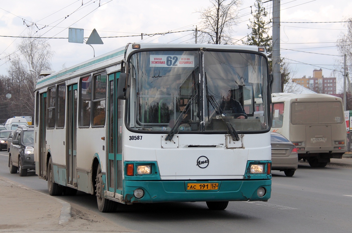 Nizhegorodskaya region, LiAZ-5256.26 № 30587